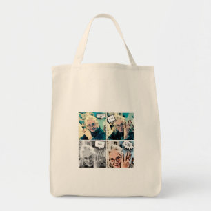 Sac cabas en toile Malka Collage 