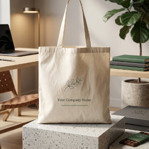 Sac cabas en toile minimaliste pour les cadeaux d'