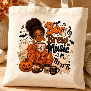 Sac cabas en toile pour professeur de musique Boo