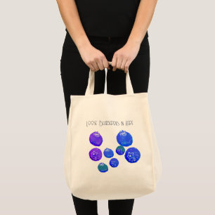 Sac cabas épicerie Myrtille