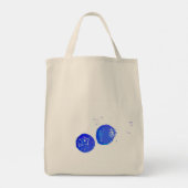 Sac cabas épicerie Myrtille (Dos)