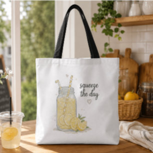 Sac Cabas Été Citron Pressé Squeeze The Day