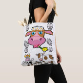 sac cabas ferme de vaches (De près)