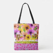 Sac cabas Fête des mères Bourdon (Dos)