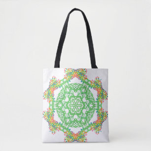 Sac cabas feuille
