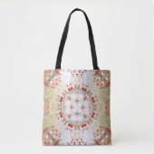 Sac cabas Fleurs de vacances modernes (Devant)