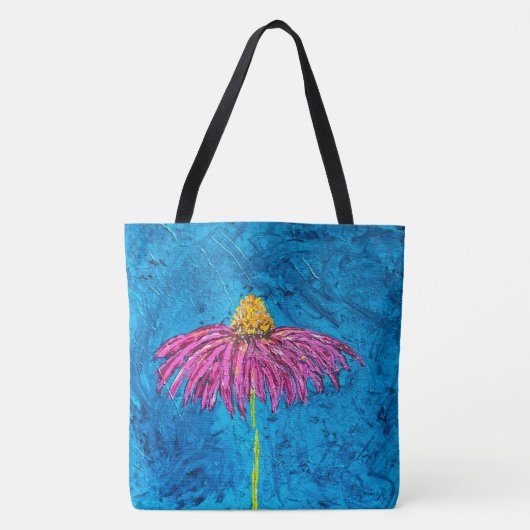 Sac cabas géant Échinacée (Devant)