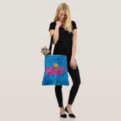 Sac cabas géant Échinacée (Sur le modèle)