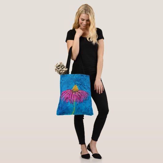 Sac cabas géant Échinacée (Sur le modèle)