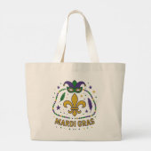 Sac cabas géant Mardi Gras (Dos)