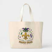 Sac cabas géant Mardi Gras (Devant)