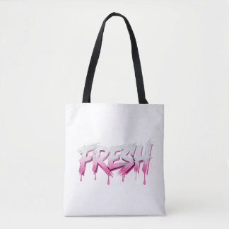 Sac Cabas Graffiti Peinture Rose qui Dégouline Fra