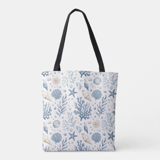 Sac cabas nautique vintage (Dos)