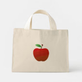 Sac cabas Pomme Rouge (Dos)