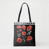 Sac cabas Poppy avec Hattah palestinien (Devant)