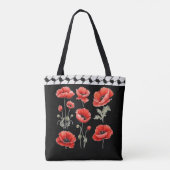 Sac cabas Poppy avec Hattah palestinien (Dos)