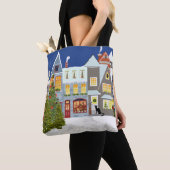 Sac cabas pour achat d'arbre de Noël (De près)