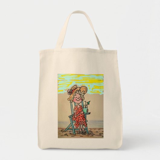 SAC CABAS POUR ÉPICERIE - RELAXATION (Devant)