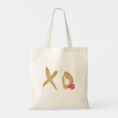 Sac cabas pour femmes Hug and Kiss Lips XO (Dos)