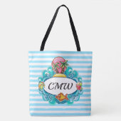 Sac Cabas Rayé Lg. Beach Bag Tote - Dos Rayé (Devant)