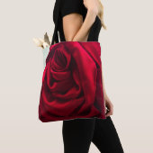 Sac cabas rouge (De près)