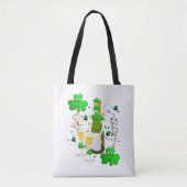 Sac cabas Saint Patrick jour de la Saint-Patrick T (Devant)