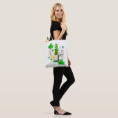 Sac cabas Saint Patrick jour de la Saint-Patrick T (Sur le modèle)