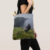 Sac cabas souvenir des falaises de Moher, Irlande (De près)