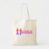 Sac cabas sur le thème de la danse (Devant)