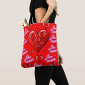 sac cabas valentines day amour coeurs (De près)