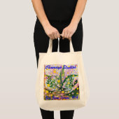 Sac cabas vert pour oiseaux de même plumage (Devant (produit))