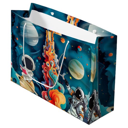 Sac cadeau (Devant Angle)