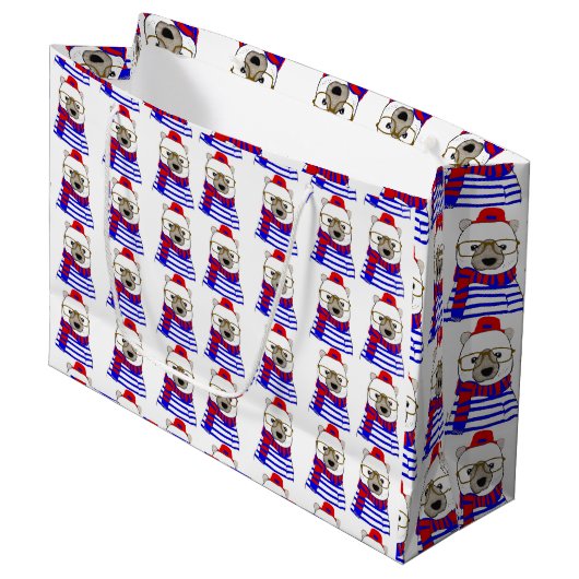 Sac cadeau (Devant Angle)
