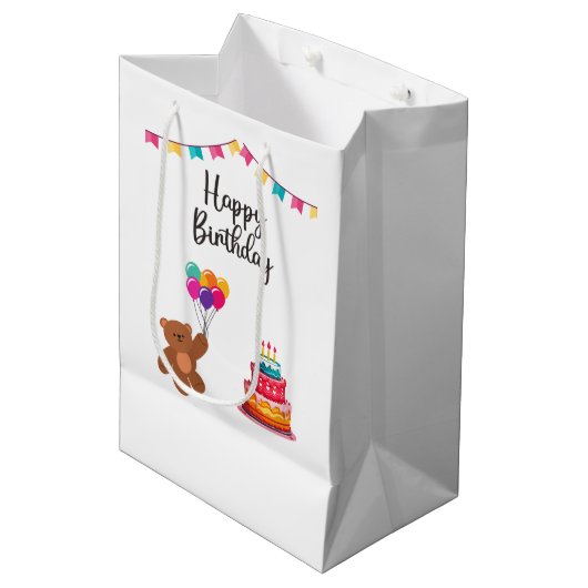 Sac cadeau (Devant Angle)