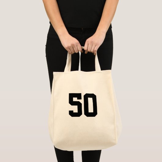 Sac cadeau 50e anniversaire (Devant (produit))