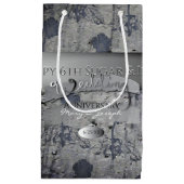 Sac cadeau 6e anniversaire Mariage sucre et fer (Devant)