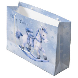 Sac cadeau à Cheval à Roche Bleu