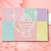 Sac cadeau à crème glacée rétro Sundae