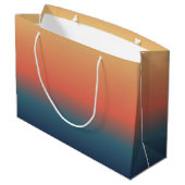 Sac cadeau à dégradé coloré (Dos Angle)
