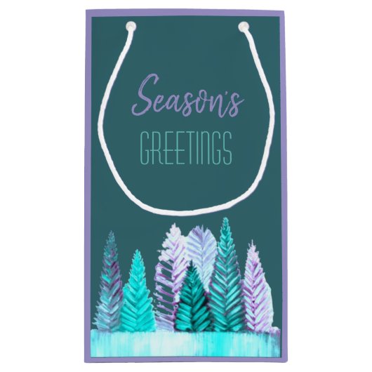 Sac cadeau à dos de pin (Dos)