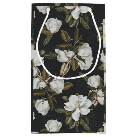 Sac cadeau à fleurs Magnolia (Dos)