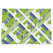 Sac cadeau à la chaux en plastique (Devant)