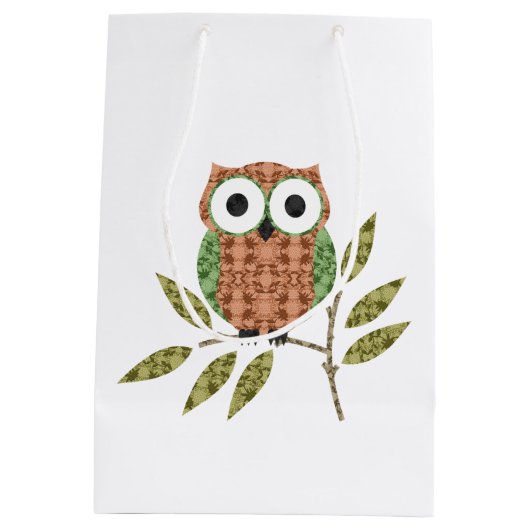 Sac cadeau à la chouette (Dos)