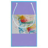 Sac cadeau à l'aide de la licorne arc-en-ciel (Dos)