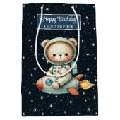 Sac cadeau à l'astronaute en peluche mignonne pour (Devant)