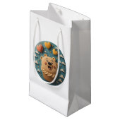 Sac cadeau à l'ours Cupcake (Devant Angle)