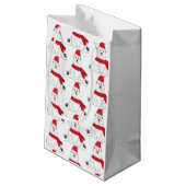 Sac cadeau à l'ours de vacances (Dos Angle)
