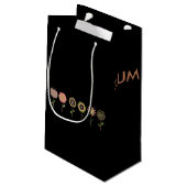 Sac cadeau à maman florale (Dos Angle)