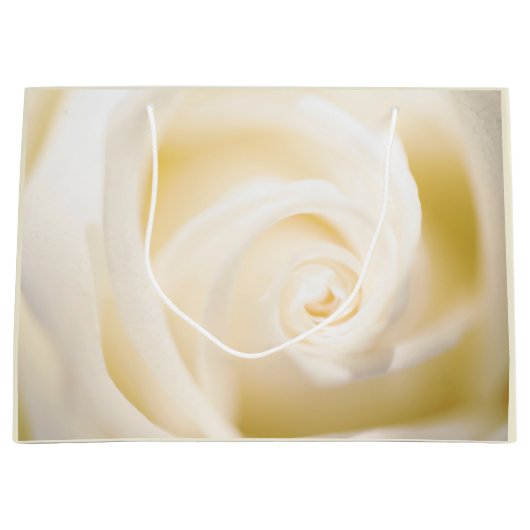 Sac cadeau à motif rose tendre (Devant)