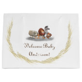 Sac cadeau à thème animal farci mignon (Devant)